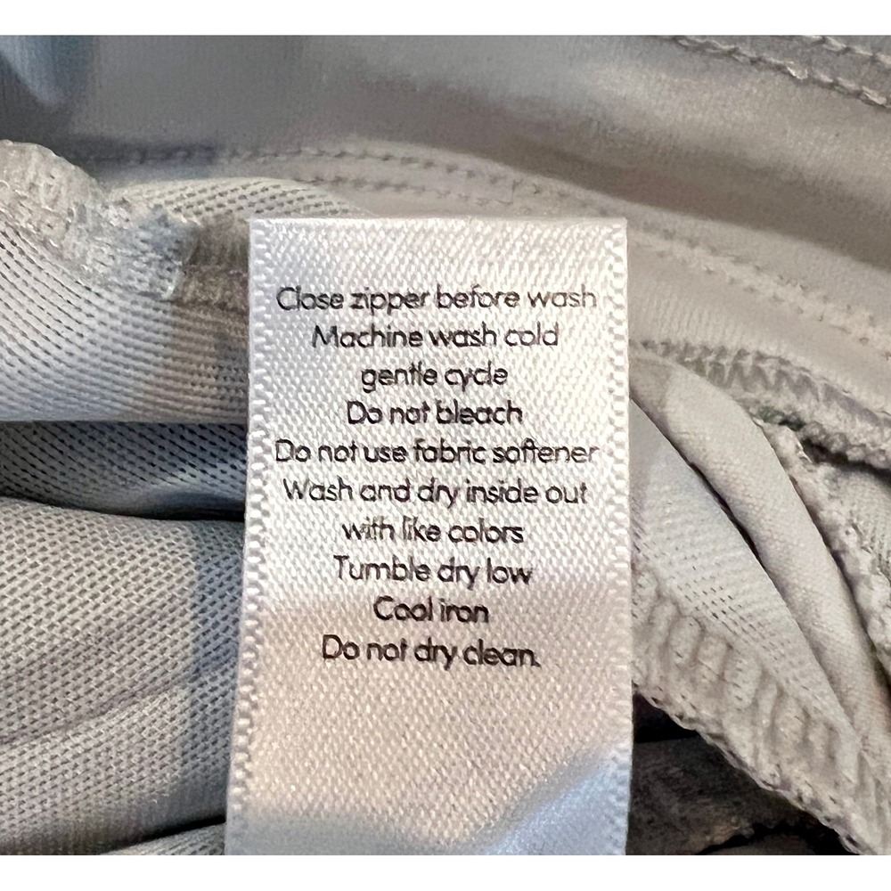 Athleta Women Trekkie North Jogger 16 Grey Activewear Hiking Travel Zip - Picture 9 of 9